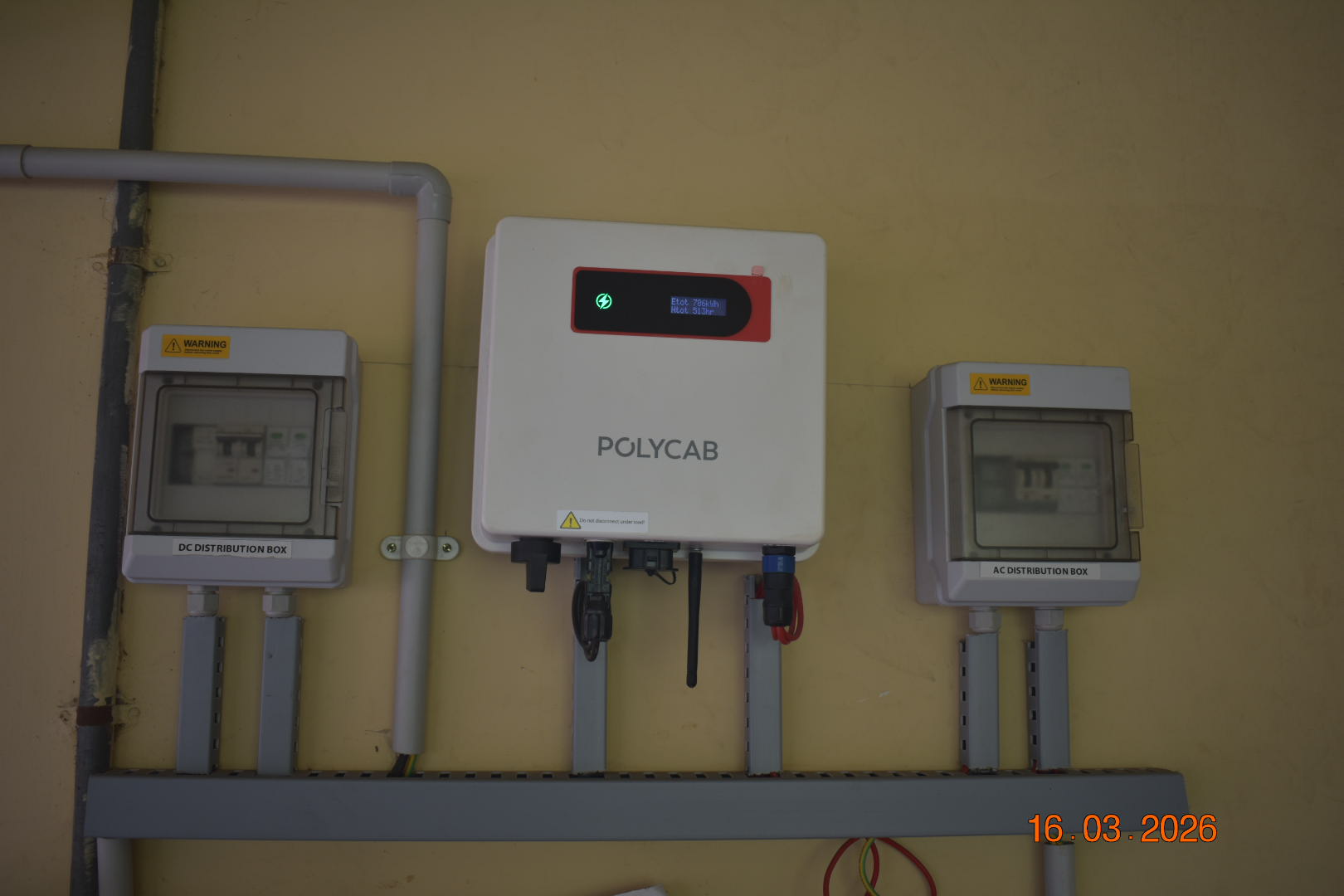 Vivek Residence — 3 kW Rooftop Solar - 3 kW solar installation in K Vadamadurai, Coimbatore, Tamil Nadu